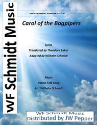 Carol of the Bagpipers Three-Part Mixed choral sheet music cover Thumbnail